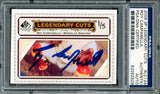 Roy Campanella Autographed 2009 Upper Deck SP Legendary Cuts Card #LC124 Brooklyn Dodgers #1/5 PSA/DNA #83392929