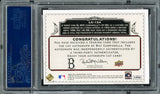 Roy Campanella Autographed 2009 Upper Deck SP Legendary Cuts Card #LC124 Brooklyn Dodgers #1/5 PSA/DNA #83392929