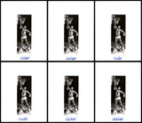 Bob Pettit Autographed 8.5x11 Photo 12 Count Lot Atlanta Hawks SKU #194015