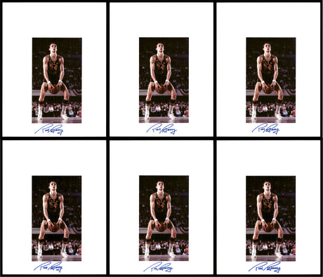 Rick Barry Autographed 8.5x11 Photo 12 Count Lot Golden State Warriors SKU #194017