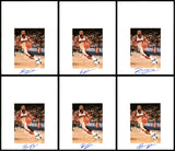 Baron Davis Autographed 8.5x11 Photo 12 Count Lot Golden State Warriors SKU #194024