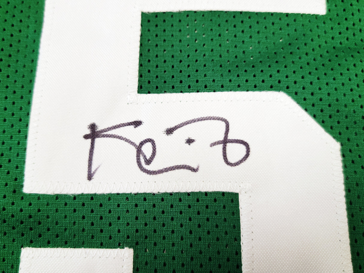 Boston Celtics Kevin Garnett Autographed Green Jersey Beckett BAS QR Stock #203548