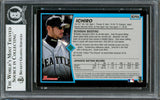 Ichiro Suzuki Autographed 2001 Bowman Draft Picks Rookie Card #BDP84 Seattle Mariners Beckett BAS #12783675
