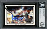 Ichiro Suzuki Autographed 2002 Fleer Premium Card #71 Seattle Mariners Beckett BAS Stock #194215
