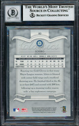 Ichiro Suzuki Autographed 2003 Donruss Classics Card #80 Seattle Mariners Auto Grade Gem Mint 10 Beckett BAS Stock #194348