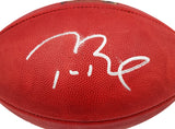 Tom Brady Autographed Official NFL Leather Super Bowl XXXVIII Logo Football Fanatics Holo #AA0104113