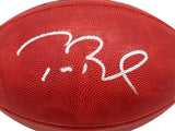 Tom Brady Autographed Official NFL Leather Super Bowl XXXIX Logo Football Fanatics Holo #AA0104078