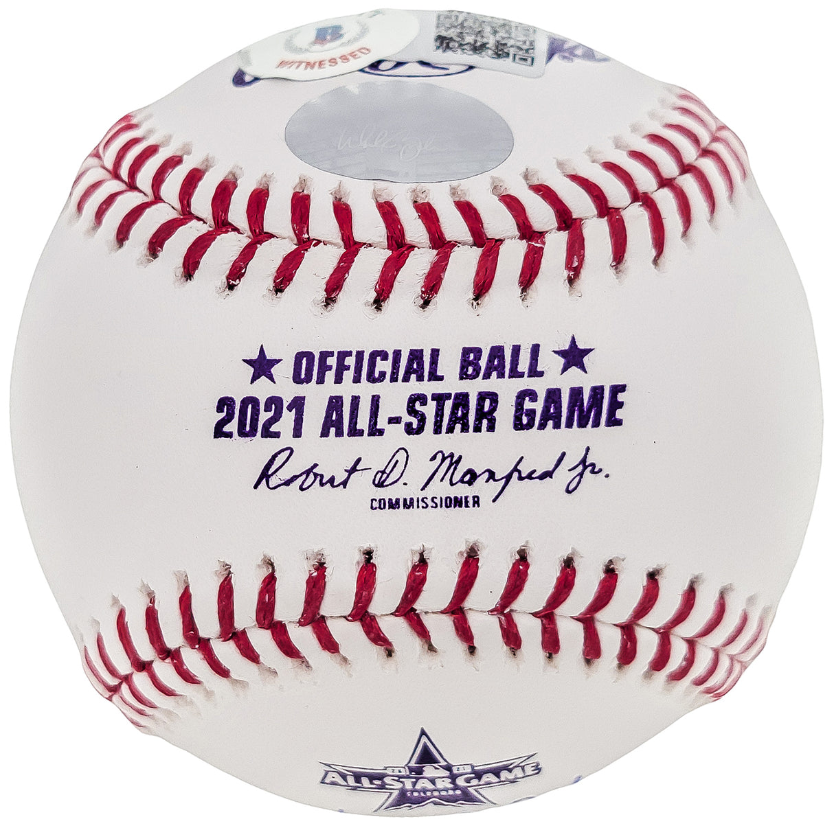 Walker Buehler Autographed Official 2021 All Star Game MLB Baseball Los Angeles Dodgers Beckett BAS QR Stock #203869