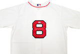 Boston Red Sox Carl Yastrzemski Autographed White Nike Jersey Size L "TC 67" Beckett BAS Stock #203884