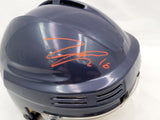 Jared McCann Autographed Seattle Kraken Blue Mini Helmet (Missing Logo) Fanatics Holo #B272888