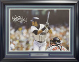 Ichiro Suzuki Autographed Framed 20x28 Photo Seattle Mariners "#51" IS Holo SKU #193886