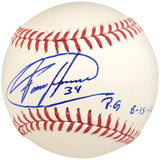 Felix Hernandez Autographed Official MLB Baseball Seattle Mariners "PG 8-15-12" PSA/DNA Stock #28190