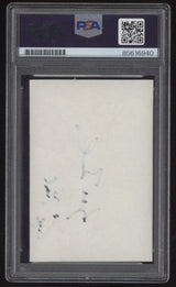 G.W. Bush/G.H.W. Bush First Pitch Print PSA/DNA Certified Authentic Auto