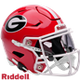 Georgia Bulldogs Primary Midi Speedflex Football Helmet