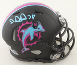 Devon Achane Autographed Dolphins Miami Vice Alternate Speed Mini Helmet (Beckett)