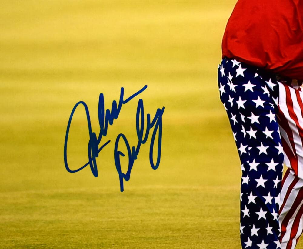 John Daly Autographed 16x20 The Open St. Andrews Photo -Beckett W Hologram *Blue
