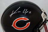 Kevin White Autographed Chicago Bears #11 *white* Mini Helmet- JSA Witness Auth