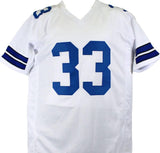 Tony Dorsett Autographed White Pro Style Jersey w/2 Insc.-Beckett W Hologram