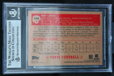 2006 Topps Heritage #296 Ray Lewis Baltimore Ravens BGS Autograph 10