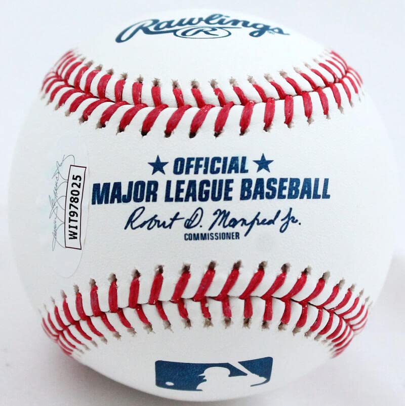 Ryan Howard Autographed Rawlings OML Baseball w/06 NL MVP-JSA W *Blue