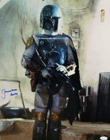 Jeremy Bulloch Signed Boba Fett 16x20 In Cantina Photo - JSA Auth *Blue