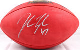 John Lynch Autographed NFL SB 37 Duke Football-Beckett W Hologram *Silver
