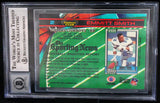 1991 Stadium Club #2 Emmitt Smith Auto Dallas Cowboys BGS Autograph 10