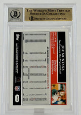 2005 Topps Turn Back the Clock #2 Joe Montana Auto SF 49ers BGS Autograph 10