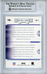 2004 Absolute Memorabilia Team Tandems #TAN3 Ray Lewis / Jamal Lewis Ravens BGS