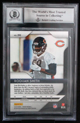2018 Panini Prizm #242 Roquan Smith Chicago Bears BGS Autograph 10
