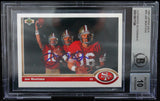 1991 Upper Deck #54 Joe Montana Auto San Francisco 49ers BGS Autograph 10