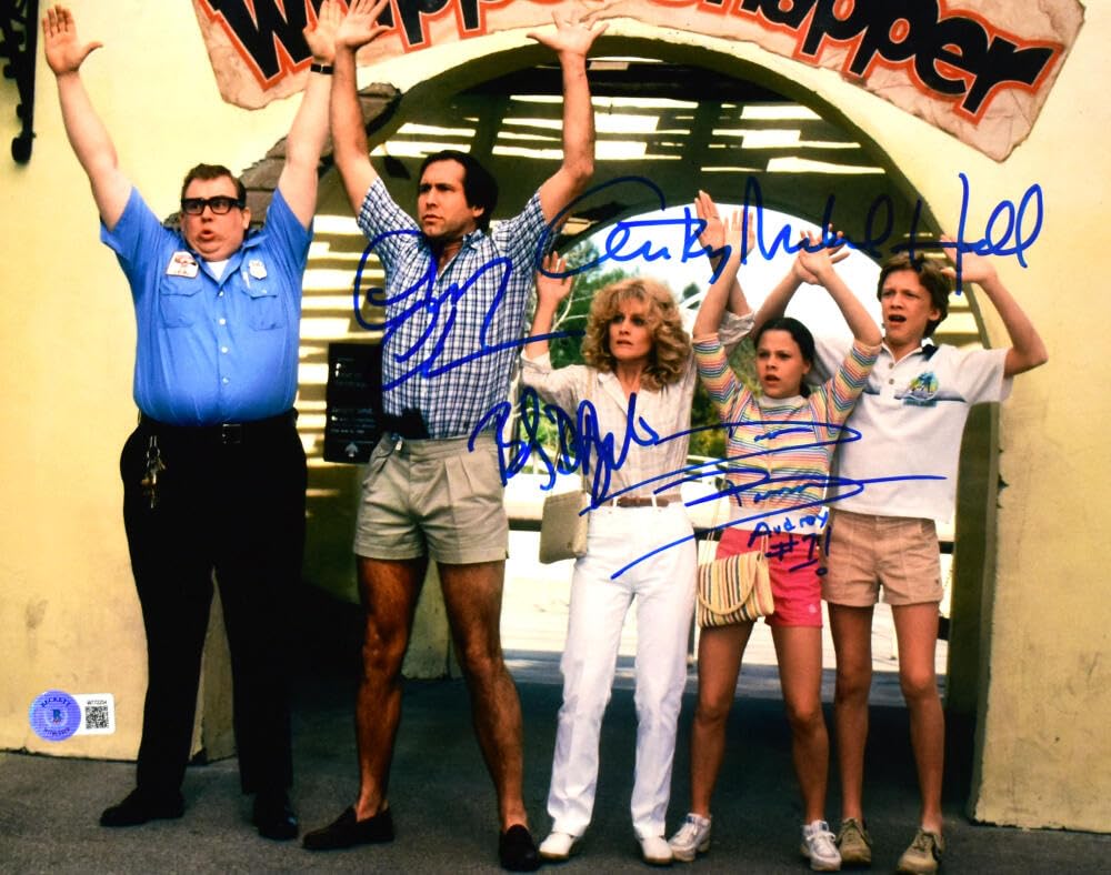 Chase Anthony M. Hall Barron Angelo Autographed 11X14 Vacation Photo #1-Beckett