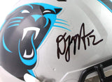 DJ Moore Signed Carolina Panthers F/S Speed Authentic Helmet- Beckett W *Black
