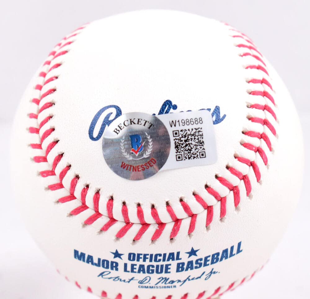 Jim Palmer Autographed Rawlings OML Baseball w/HOF-Beckett W Hologram *Blue