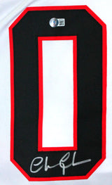 Chevy Chase Autographed White Hockey Style Jersey - Beckett W Hologram