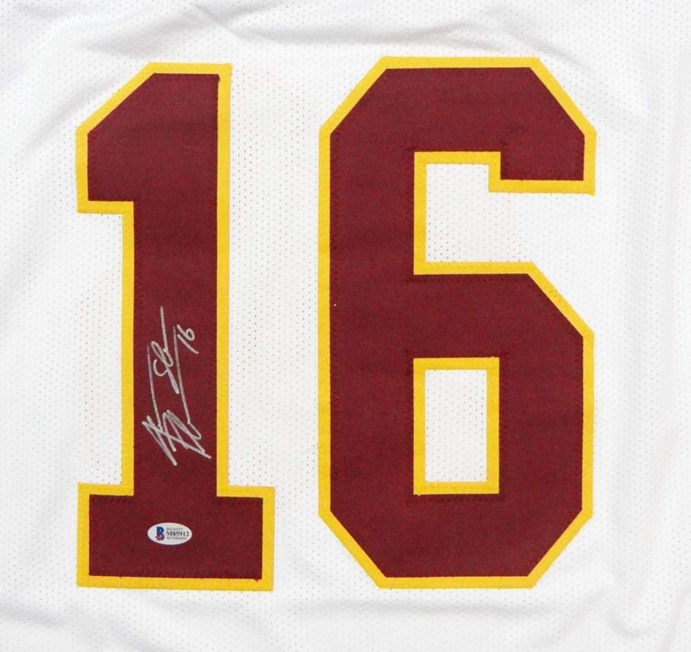 Jake Plummer Autographed White College Style Jersey- Beckett Authenticated *1