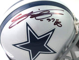 Everson Griffen Autographed Dallas Cowboys Mini Helmet - Beckett W Auth *Black