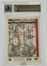 1994 Collector's Choice #70 Joe Montana Auto Kansas City Chiefs BGS Autograph 10