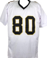 Jarvis Landry Autographed White Pro Style Jersey - Beckett W Hologram *Silver