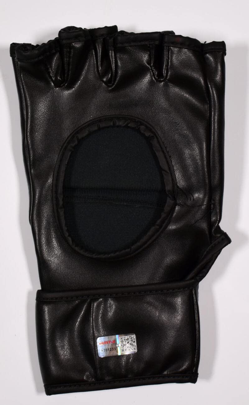 Chuck Liddell Autographed MMA Glove w/Iceman - Tristar *Silver