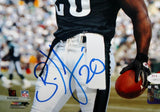 Brian Dawkins Autographed Philadelphia Eagles 8x10 Flex PF Photo- JSA Witness Auth