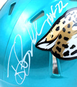 Tony Boselli Autographed Jaguars Flash Speed Mini Helmet w/HOF-Beckett W Holo