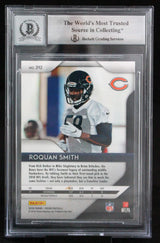 2018 Panini Prizm Silver #242 Roquan Smith Chicago Bears BGS Autograph 10