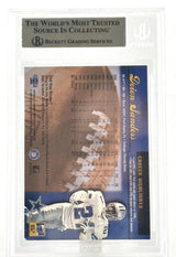 1999 Fleer Ultra #102 Deion Sanders Dallas Cowboys Autograph Beckett Authentic