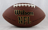 Sony Michel Autographed Wilson Super Grip Football - JSA Witness Auth