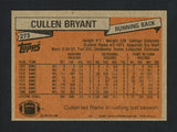 Cullen Bryant Autographed 1981 Topps Card #273 Los Angeles Rams SKU #160268