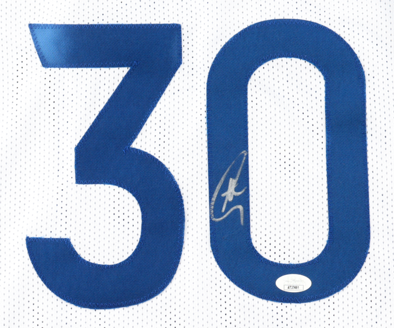 Stephen Curry Signed Golden State Warriors Custom Jersey - JSA