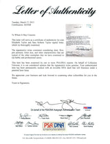 Elizabeth Taylor Signed 8.5x11 Letter Dated November 3rd 1947 PSA/DNA #X03948