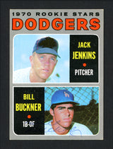 Bill Buckner Autographed 1970 Topps Rookie Card #286 Los Angeles Dodgers SKU #162265