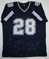 Darren Woodson Autographed Blue Dbl Stitch Pro Style Jersey *8- JSA Witness Auth